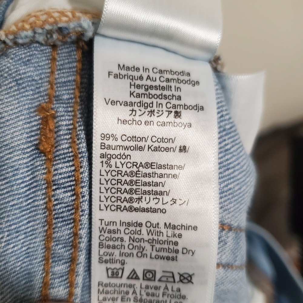 J. Crew Womens Mid Rise Flare Leg Crop Jeans Size 27 Blue Medium Wash Denim - Picture 6 of 6